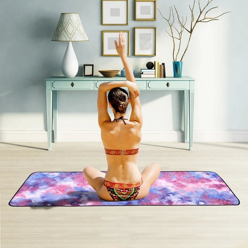 Yoga- und Trainingsmatte mit rutschfester Unterseite Skanto
