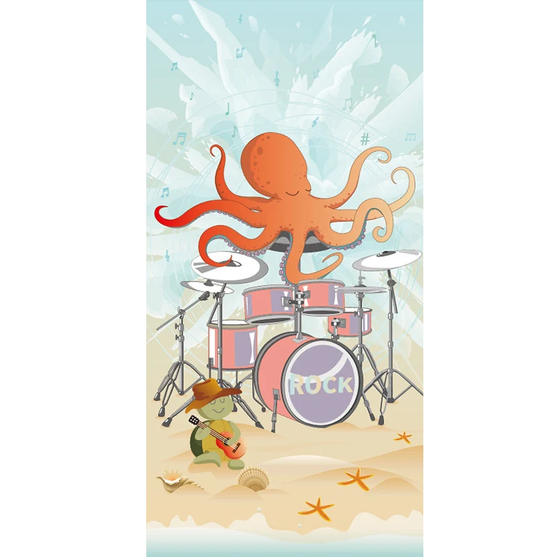 Strandtuch mit einzigartigem grafischem Muster Skanto