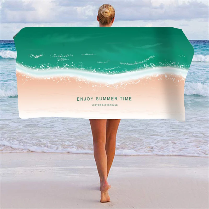 Strandtuch mit einzigartigem geometrischem Muster Skanto