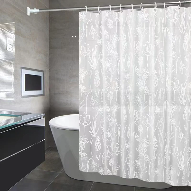 Transparenter Überwurf Skanto mit Blumenmuster