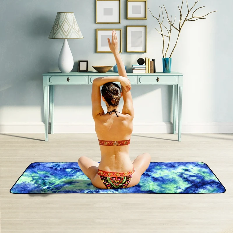 Fitness- und Yogamatte mit rutschfester Oberfläche und stilvollem Design Skanto