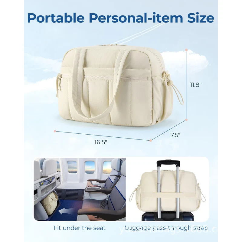 Gepolsterte Reisetasche mit praktischen Fächern Skanto
