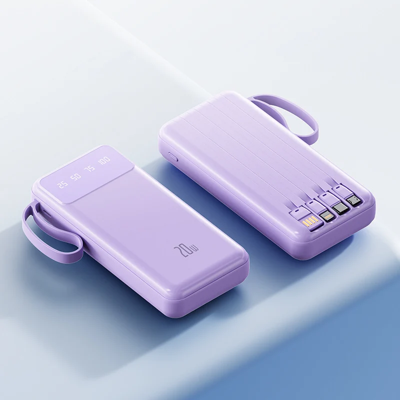 Tragbare Schnelllade-Powerbank mit LED-Anzeige Skanto
