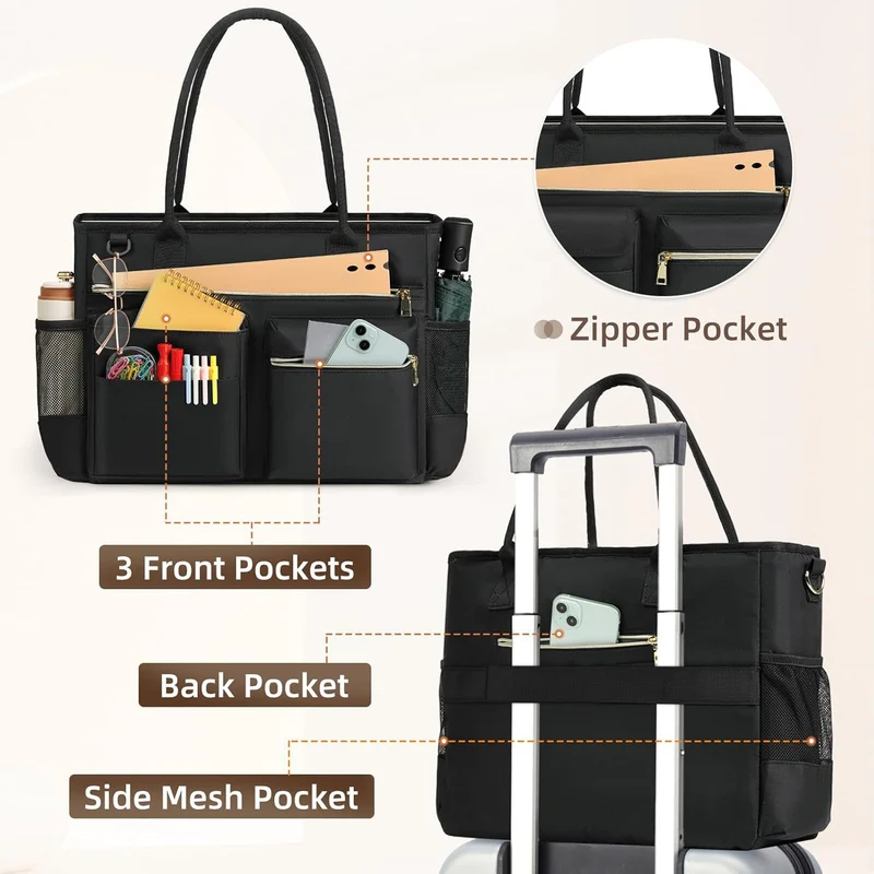 Organizer-Tasche mit vielseitigen Fächern Skanto