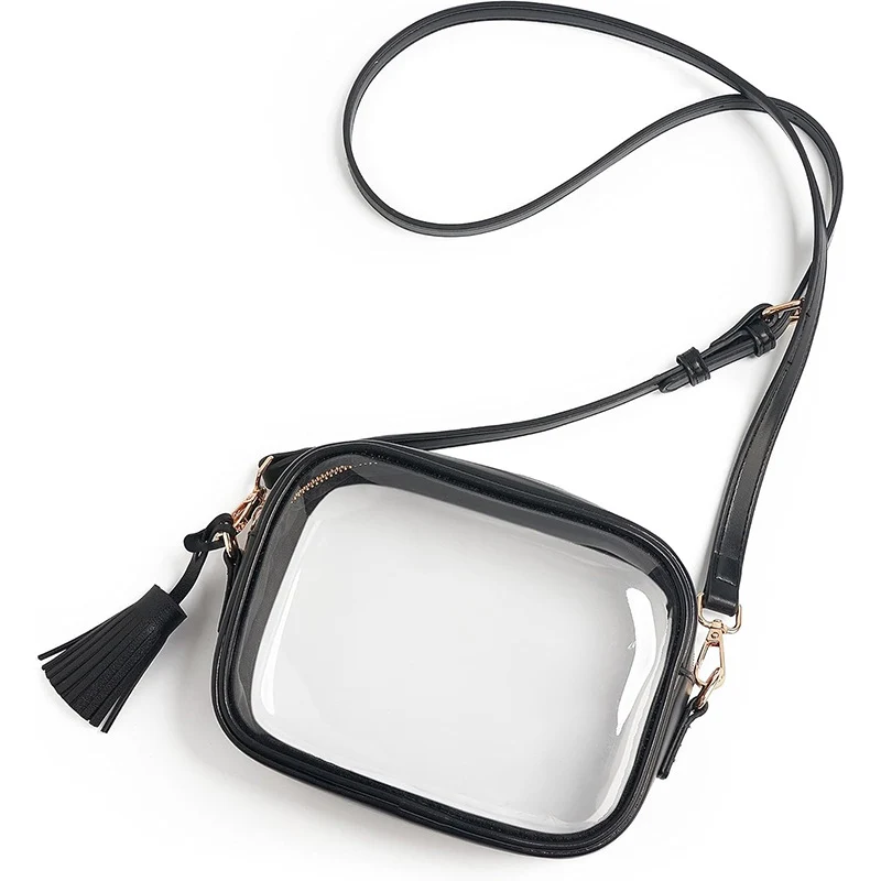 Stylische transparente Umhängetasche Skanto