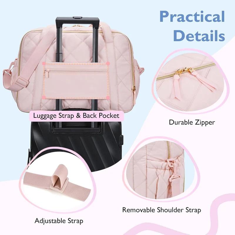 Stylische gesteppte Handtasche Skanto