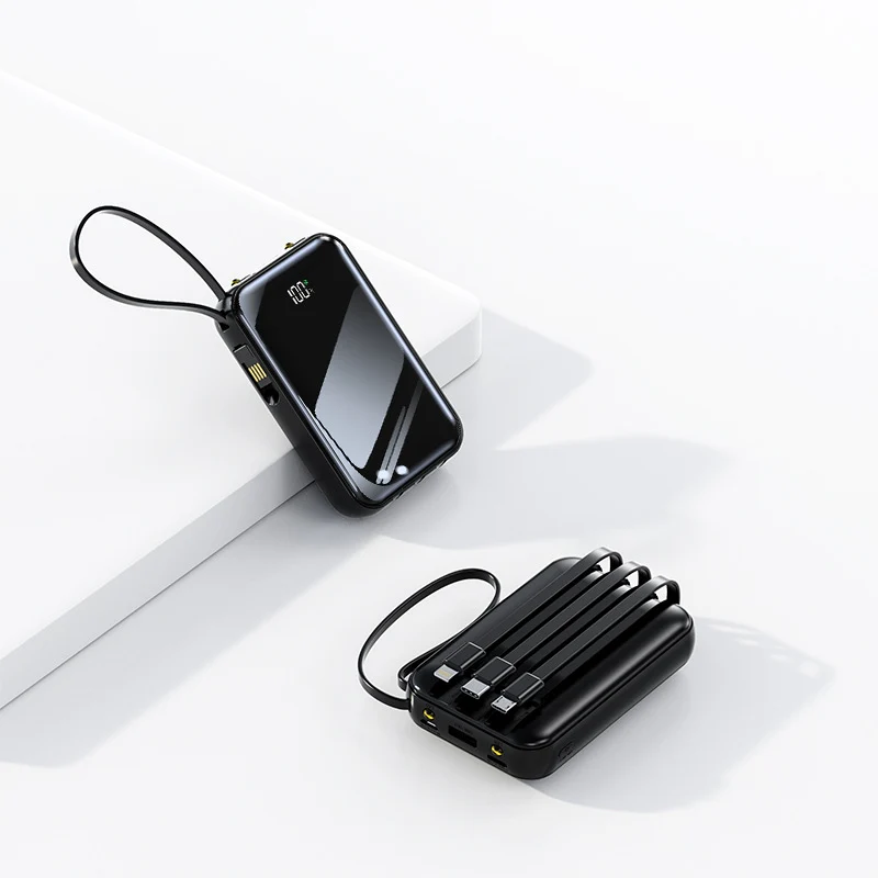 Tragbare Powerbank mit integrierter Ladestation Skanto