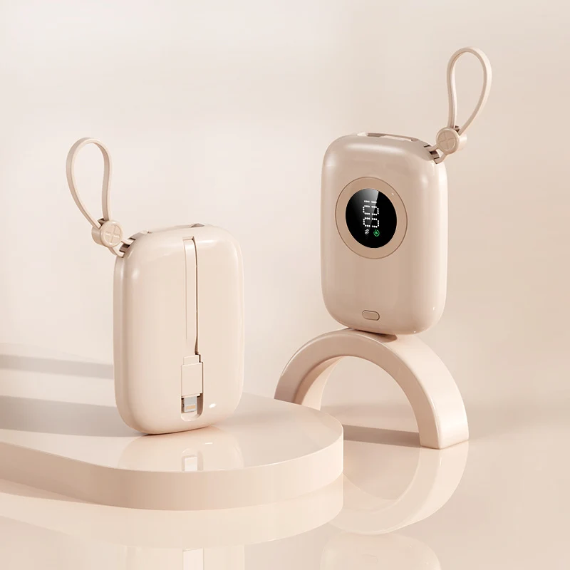 Tragbare Multifunktions-Powerbank mit digitaler Temperaturanzeige Skanto