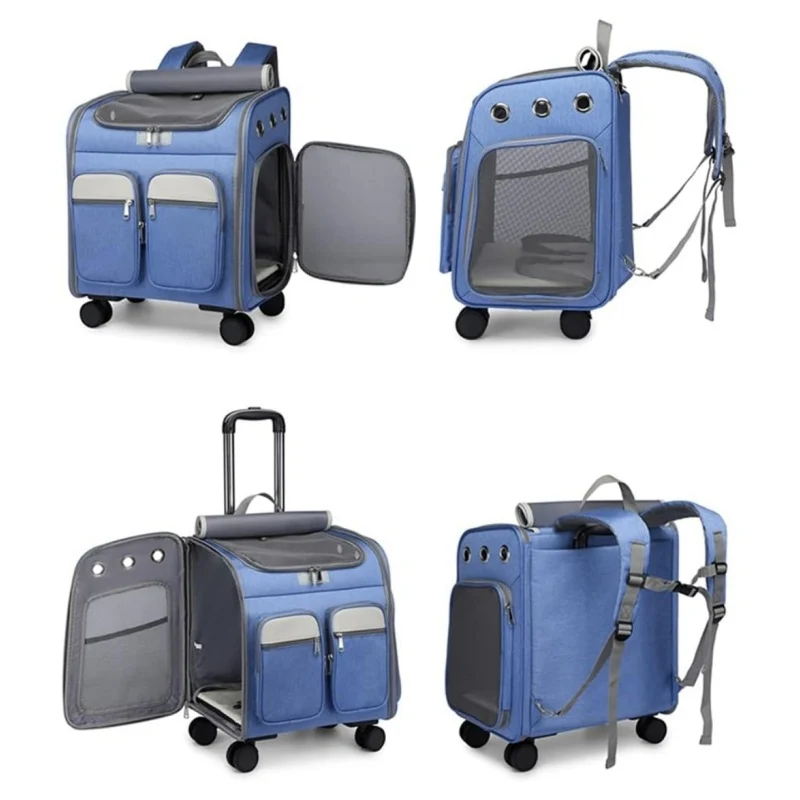 Multifunktionale Reisetasche mit Rollen und Fächern Skanto