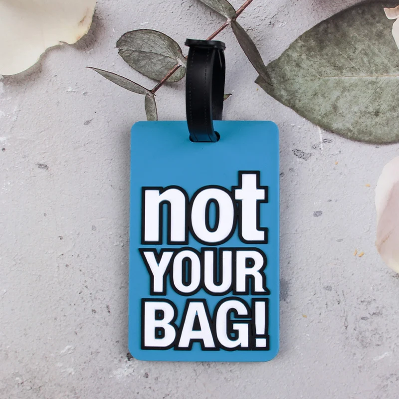 Kreative Spruch-Taschenanhänger Skanto