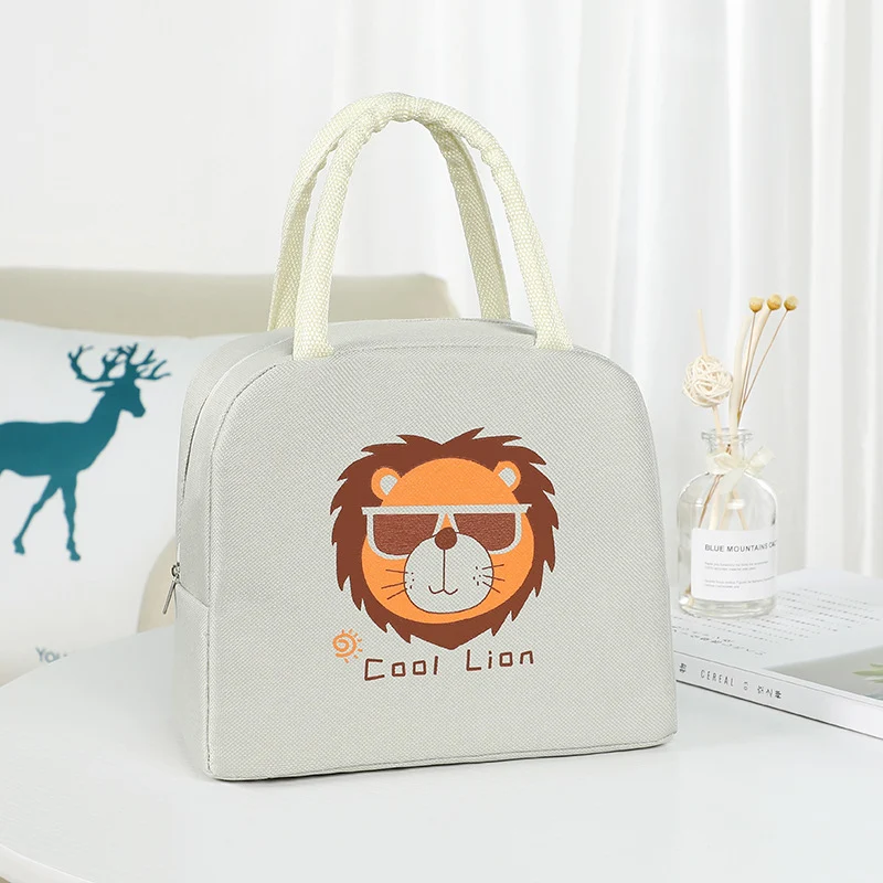 Isolierte Lunchtasche mit verspieltem Fuchs-Design Skanto