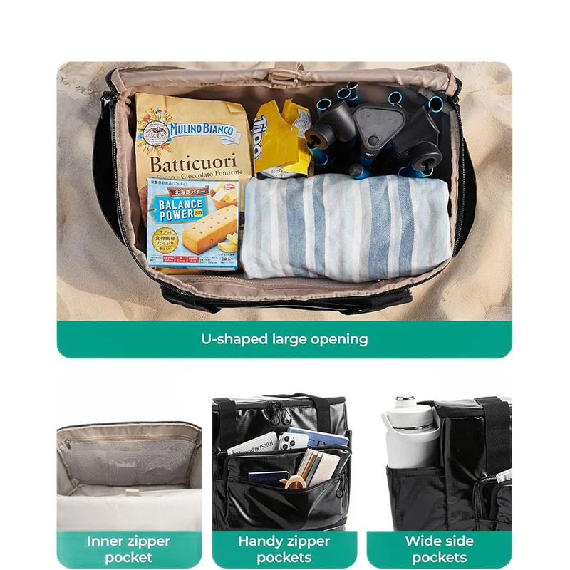 Rollbare multifunktionale Reisetasche mit mehreren Fächern Skanto