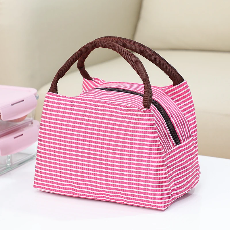 Isolierte Lunchtasche mit stilvollen Streifen Skanto