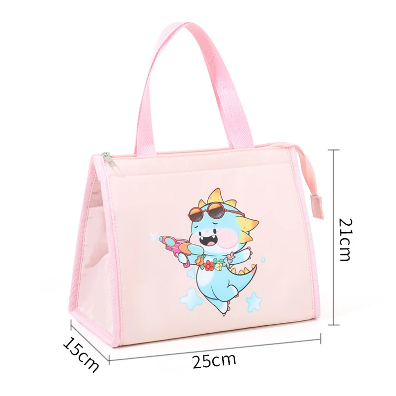 Isolierte Kühltasche mit niedlichem Dinosaurier-Motiv Skanto