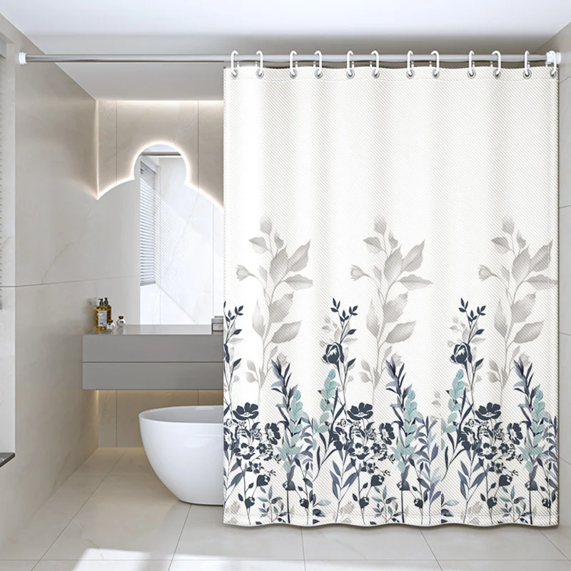 Duschvorhang mit Blumenmuster für Damen Skanto