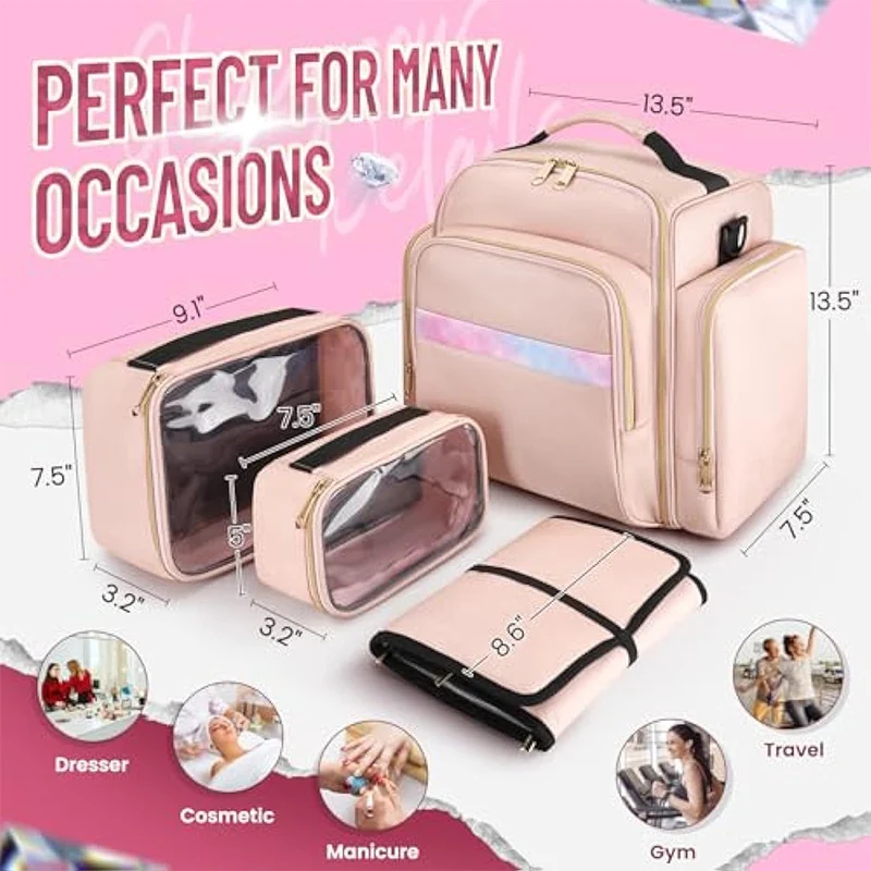 Kosmetik-Organizer-Rucksack Skanto