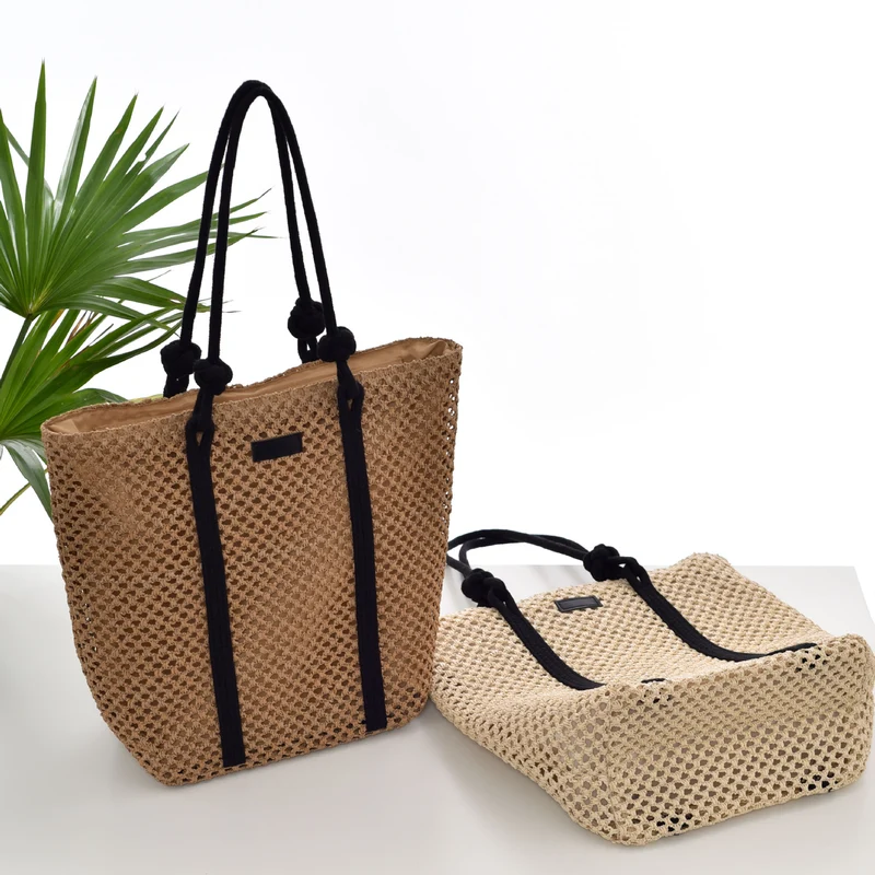 Handtasche mit modernem Mesh-Design Skanto