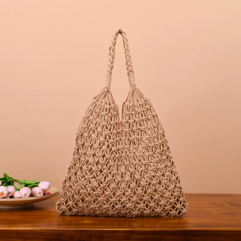 Handgemachte Netztasche Skanto