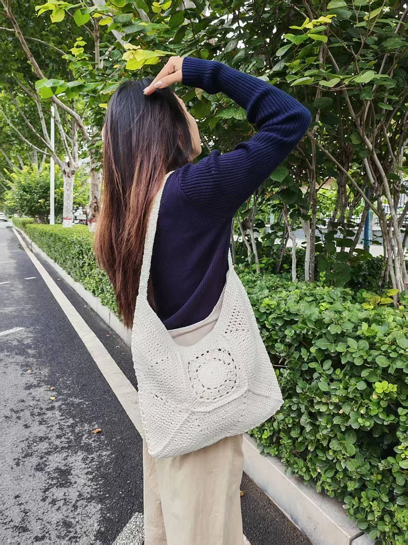 Gehäkelte Handtasche Skanto