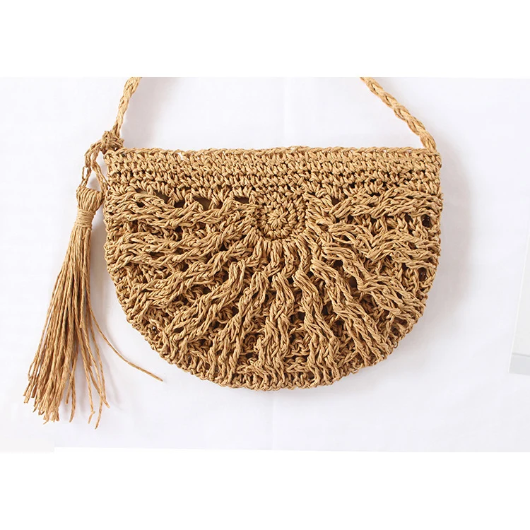Handgefertigter Raffia-Korb Skanto
