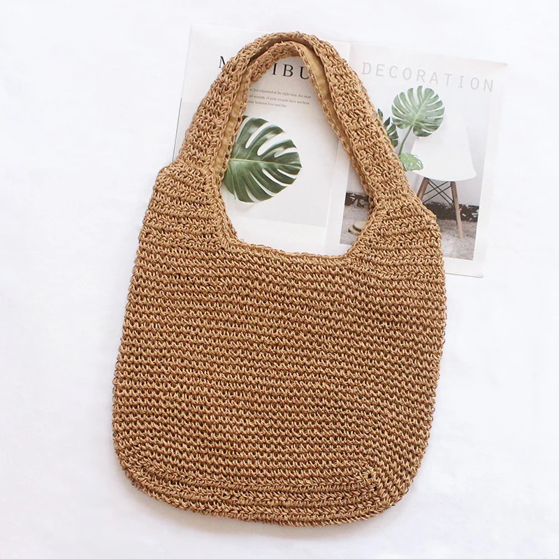 Handgefertigter Raffia-Korb Skanto