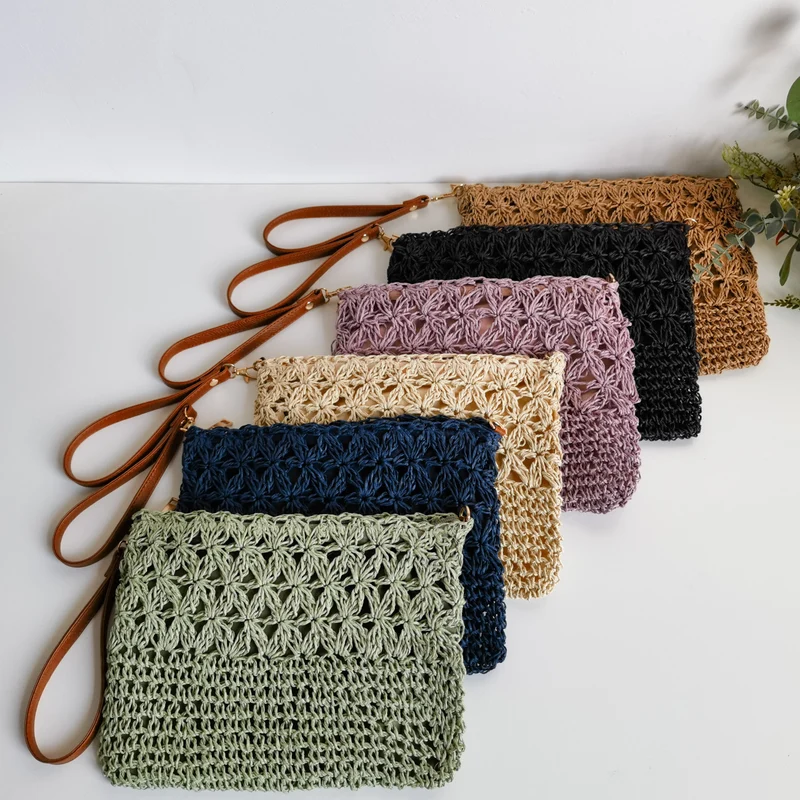 Handgemachte Makramee-Clutch Skanto