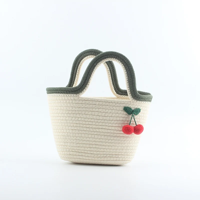 Picknickkorb mit fröhlichem Fruchtmotiv Skanto
