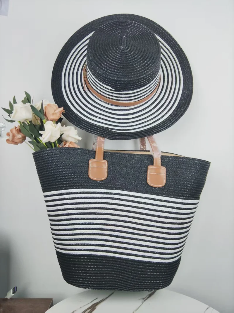 Strandtaschen- und Sonnenhut-Set Skanto