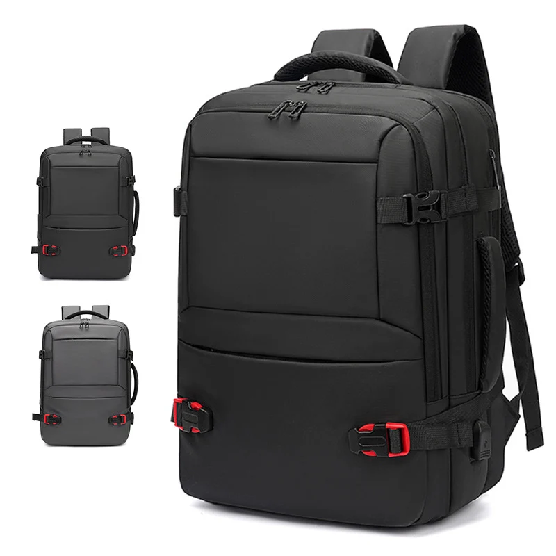 Multifunktionaler Laptop-Rucksack mit wasserabweisendem Design und ergonomischen Gurten Skanto