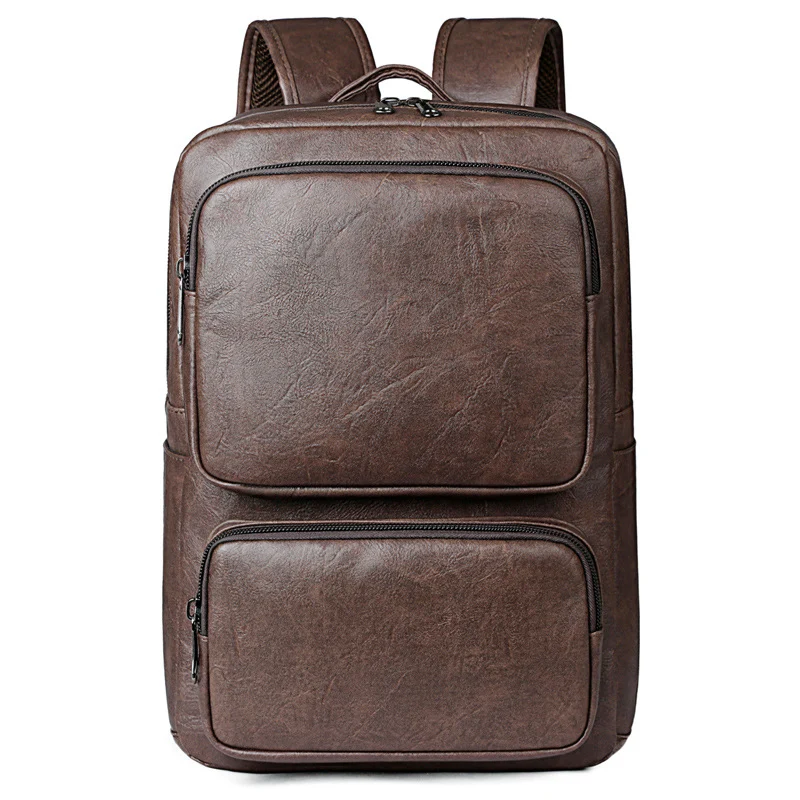 Business-Rucksack aus hochwertigem Kunstleder mit ergonomischen Trägern Skanto
