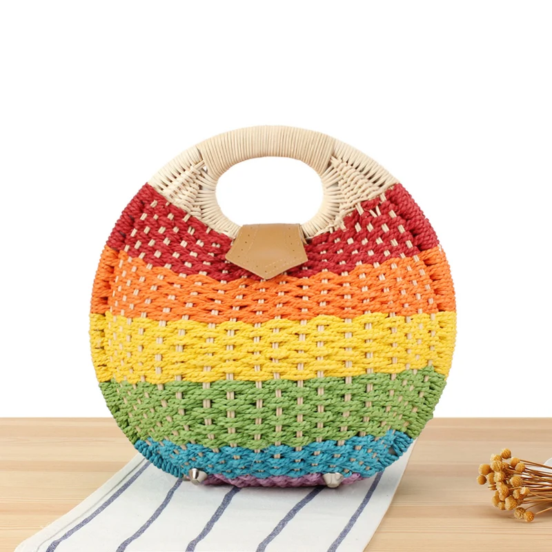 Handtasche im modernen Korbflecht-Design Skanto