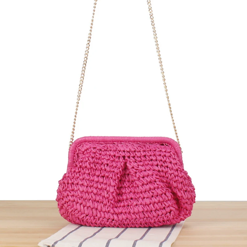 Elegante Handtasche im Makramee-Stil Skanto