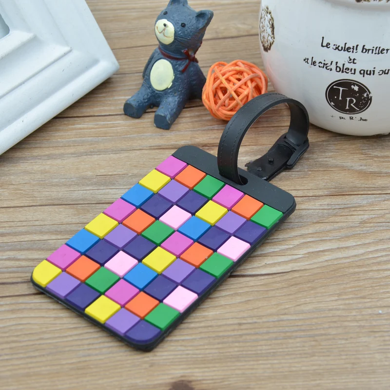 Unisex Buntes Geometrisches Muster Gepäckanhänger Skanto