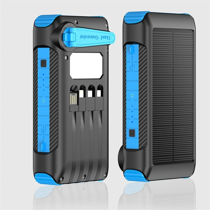 Solarladegerät mit integrierter Taschenlampe Skanto