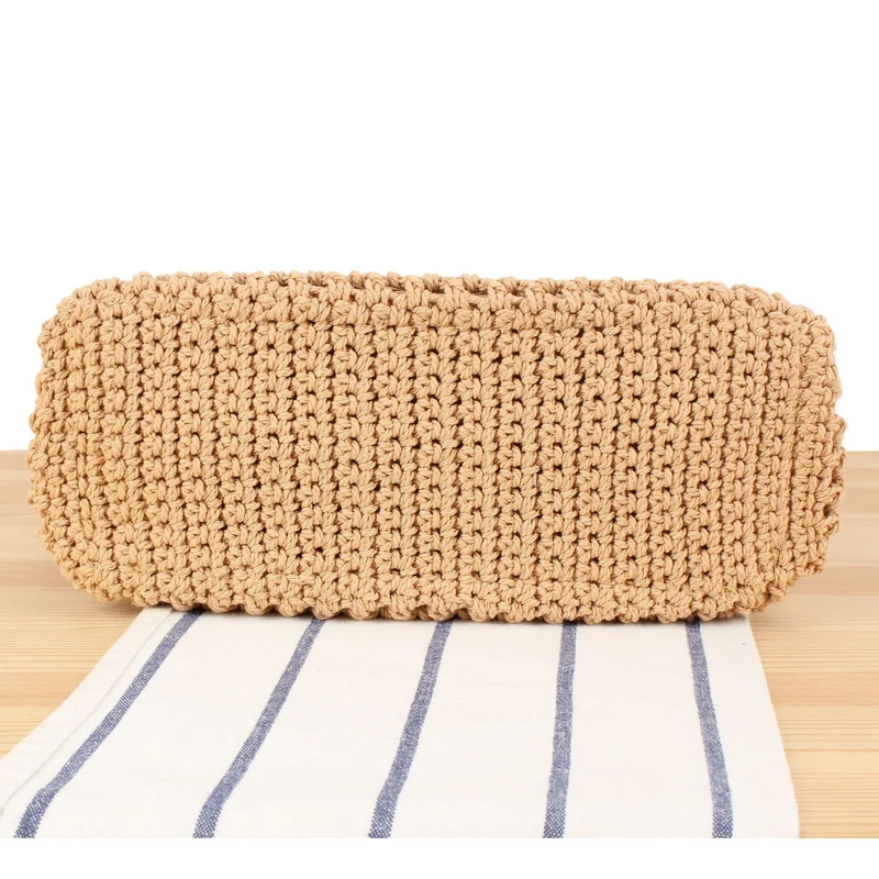 Hobo Bag aus handgewebtem Naturmaterial Skanto