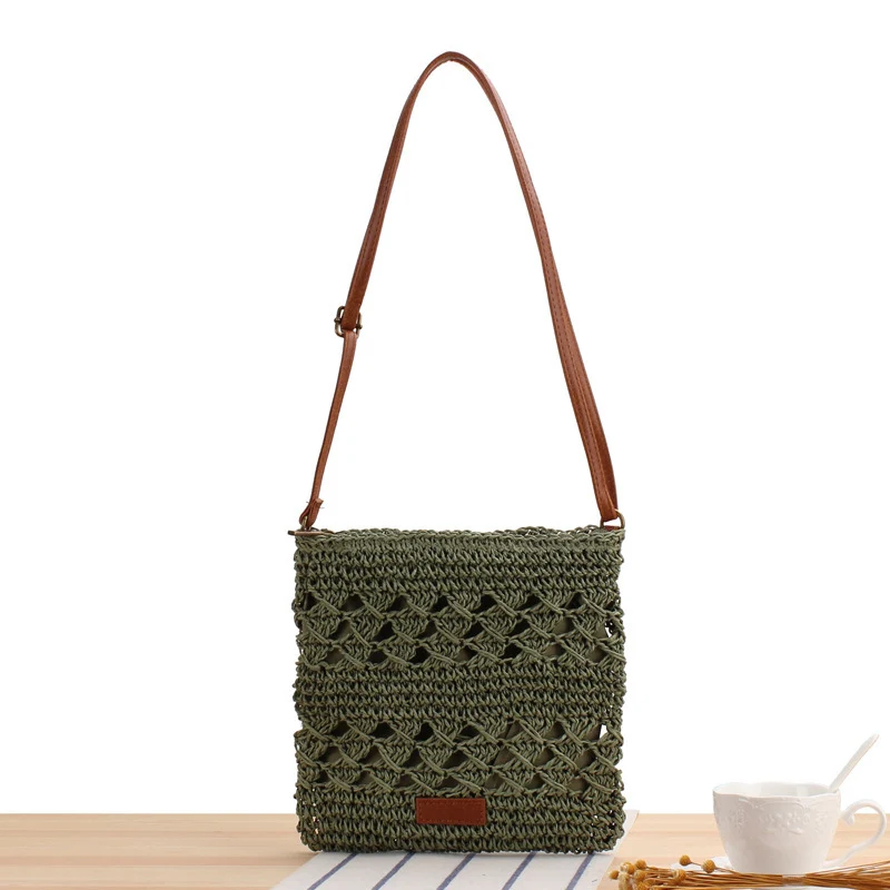 Handtasche mit modernem Flechtmuster Skanto