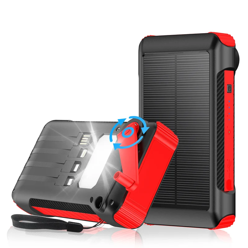 Solarbetriebene Powerbank von Skanto