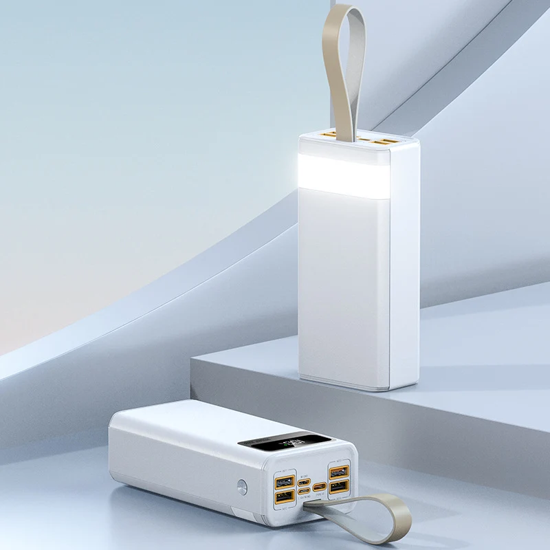 Multifunktionale Powerbank mit integriertem LED-Licht Skanto