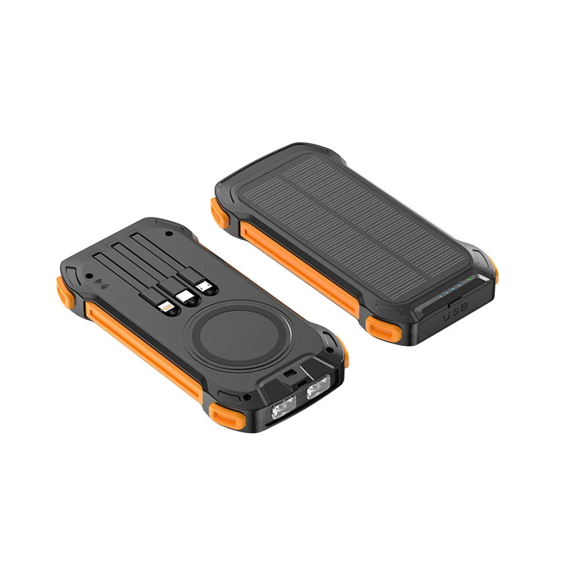 Solar-Powerbank mit kabelloser Ladetechnologie von Skanto