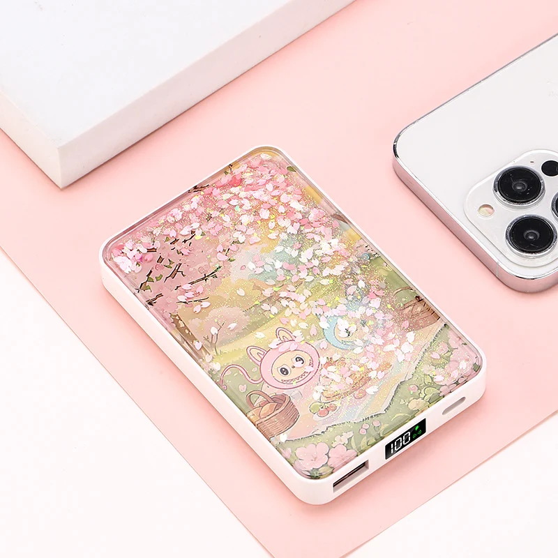 Tragbare Powerbank mit Kunst-Design Skanto