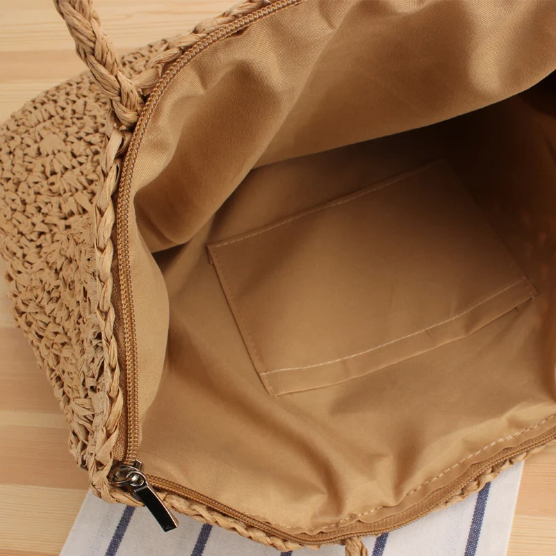 Handgeknüpfte Basttasche Skanto