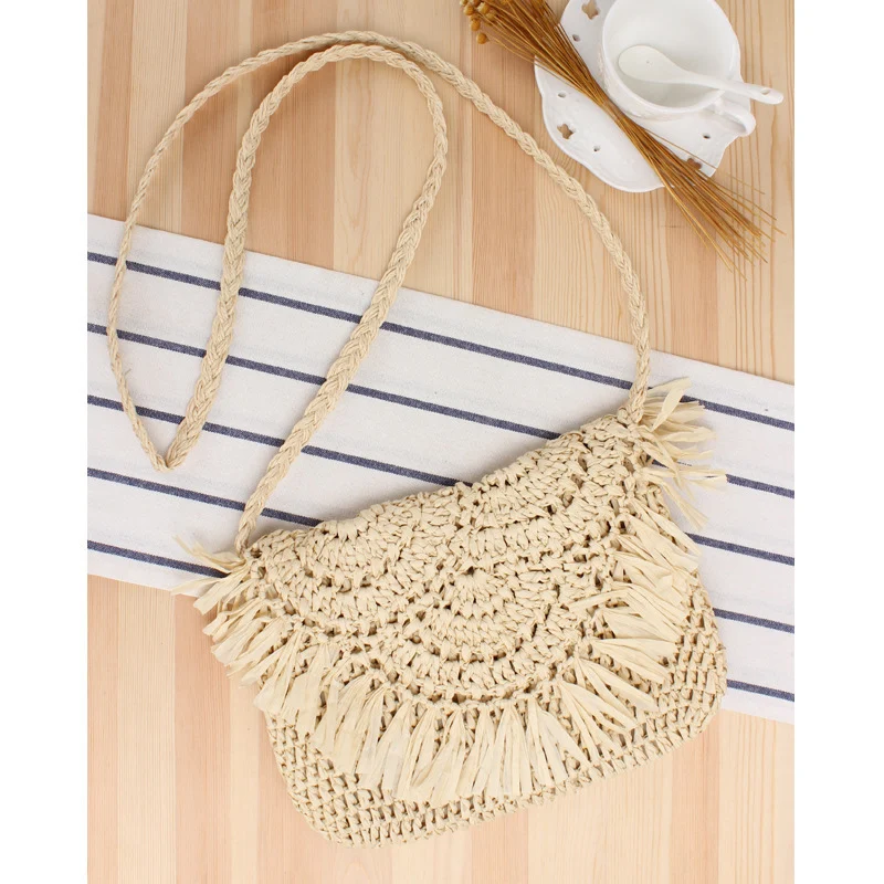 Handgefertigter Raffia-Korb Skanto