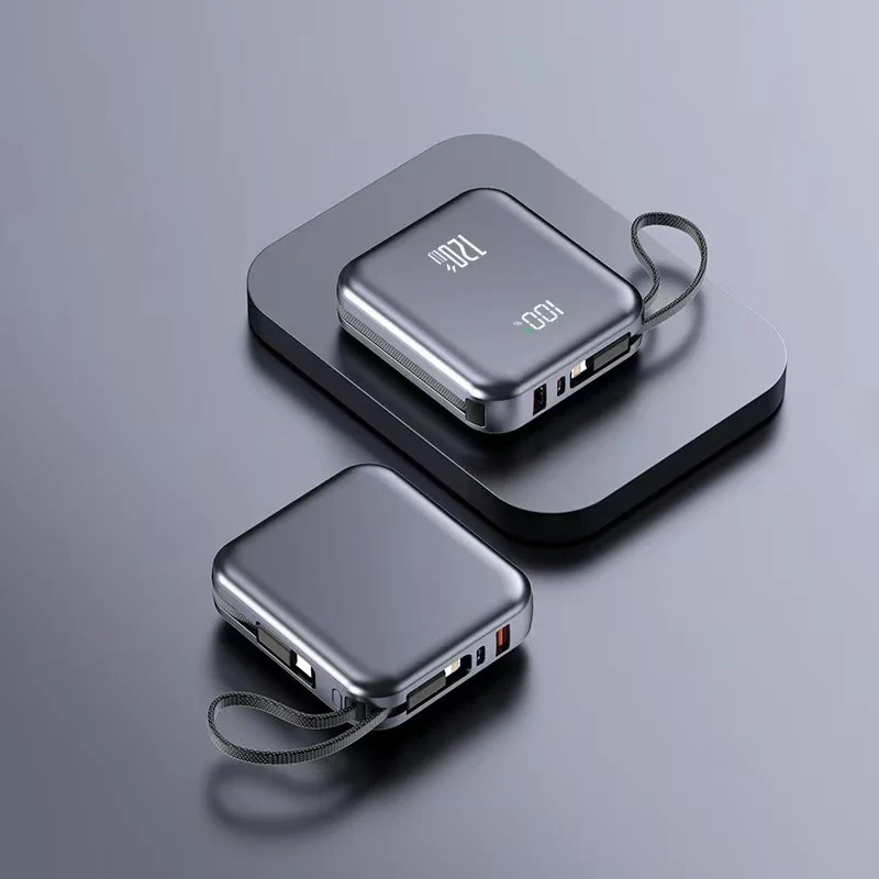 Hochleistungs-Powerbank mit Schnellladefunktion und integriertem LED-Display Skanto