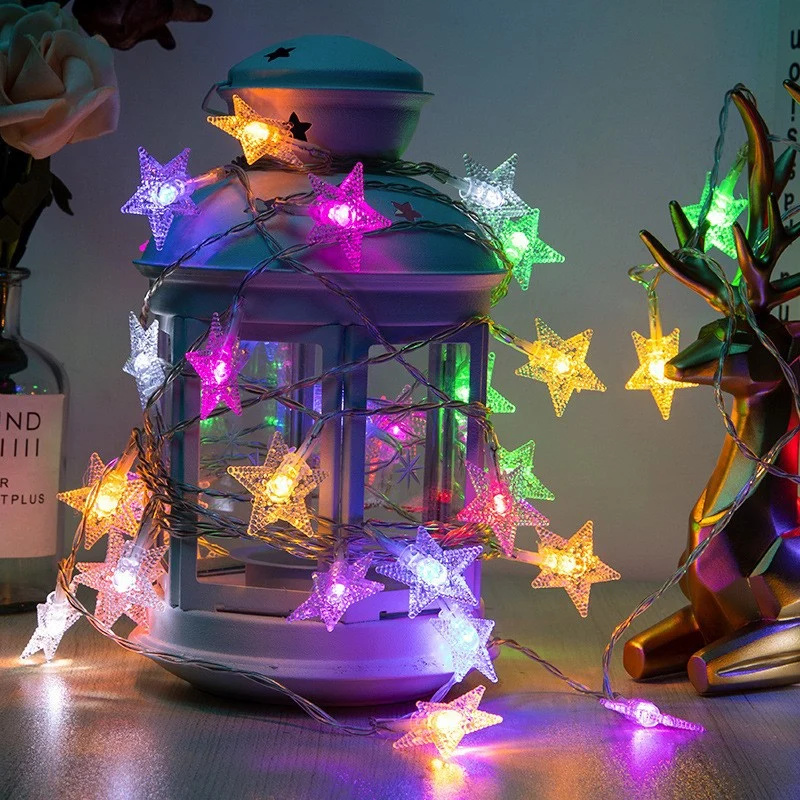 Skanto Kugel-LED-Lichterkette mit wasserdichtem Kupferdraht und strukturierten Klarglasbirnen Skanto