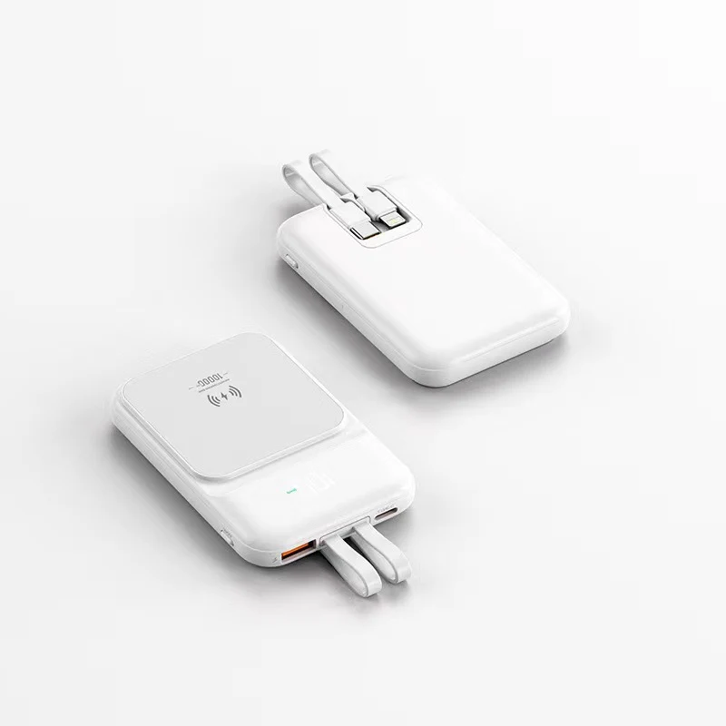 Multifunktionale kabellose Powerbank mit integriertem Ständer Skanto