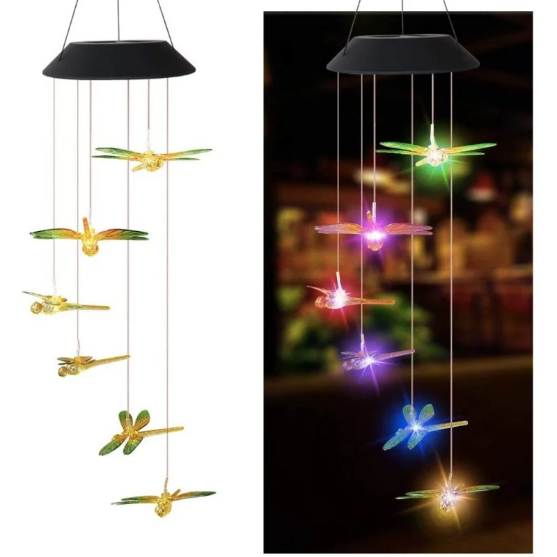 Dekoratives Flamingo Hängemobile Windspiel Gartendeko Skanto