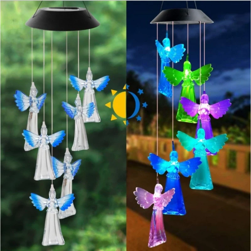 Dekoratives Flamingo Hängemobile Windspiel Gartendeko Skanto