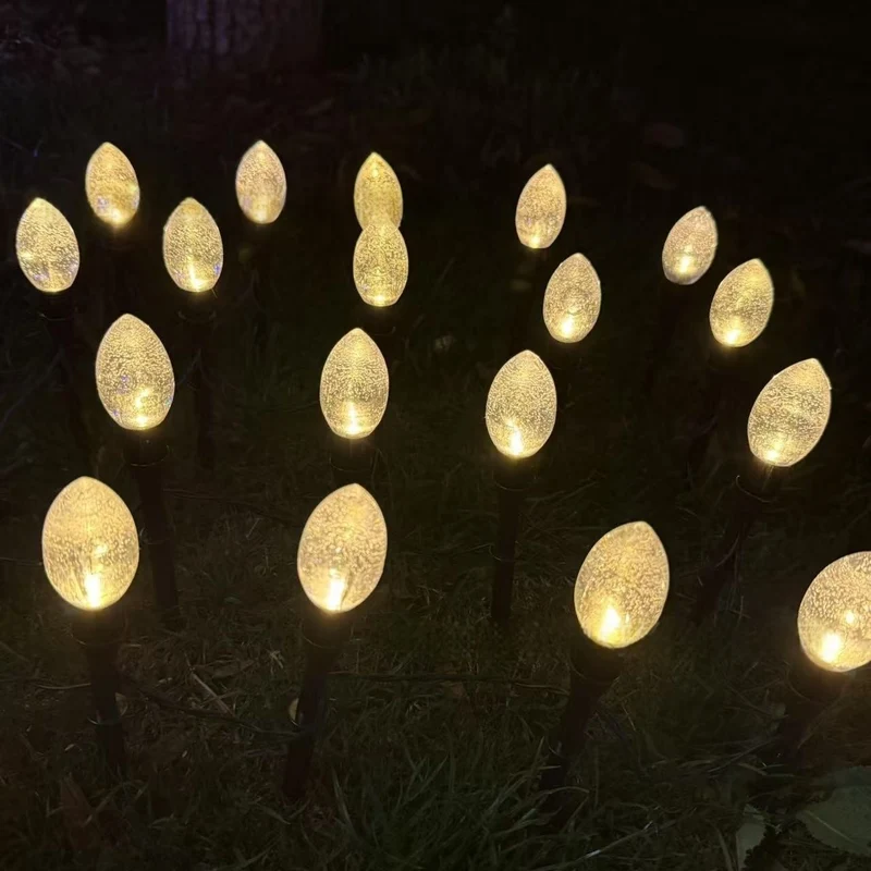 Halbmond Solar-Gartenstecker Lichter Skanto
