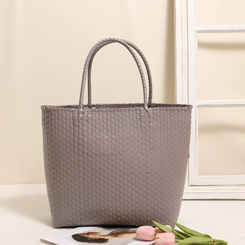 Geflochtene Freizeit-Shopper-Tasche Skanto