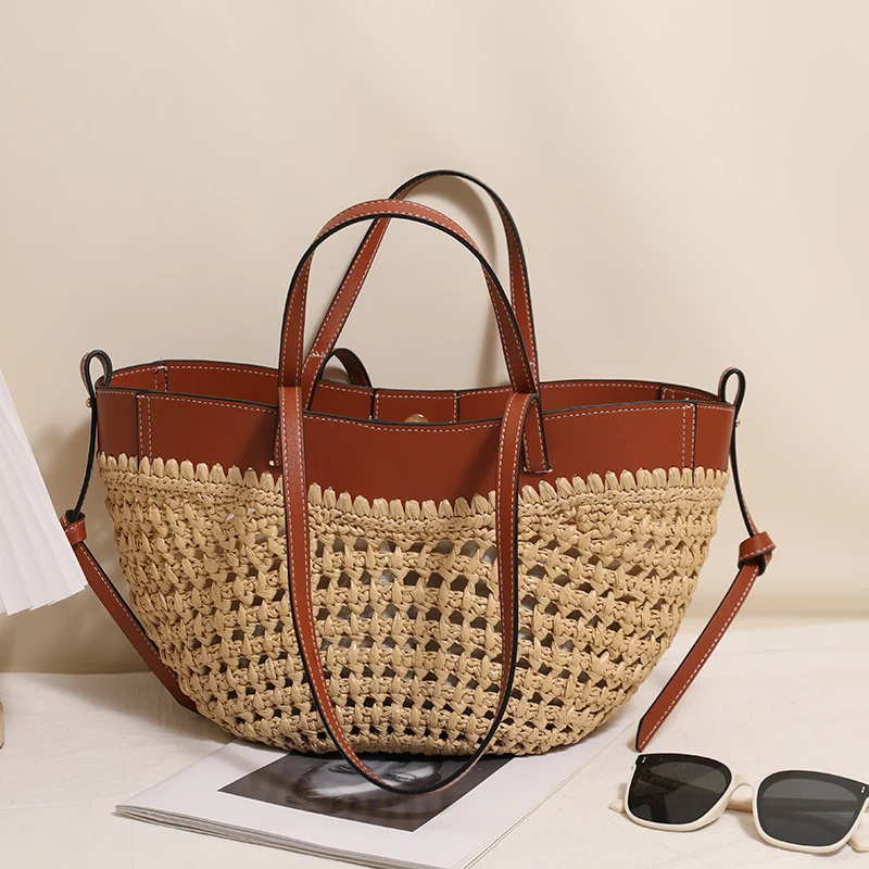 Handgemachte Strohtasche Skanto